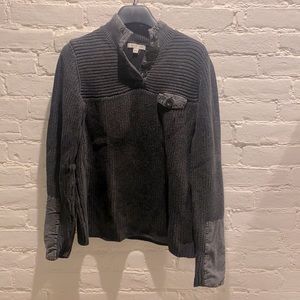 Orvis knitted navy blue yacht sweater